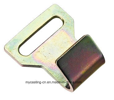 Yellow Galvanization Steel Sew Webbing Plat Hook